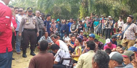 Dilaporkan PT NWR, 4 Petani di Pelalawan Ditangkap Polisi