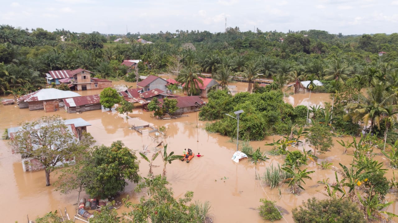 1.108 Rumah di Pekanbaru Terdampak Banjir