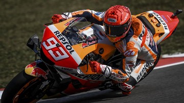 Marquez Cedera Punggung Usai Kecelakaan di MotoGP Spanyol