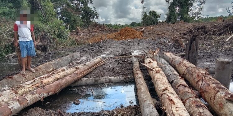 Warga Tuding Perusahaan Caplok Lahan