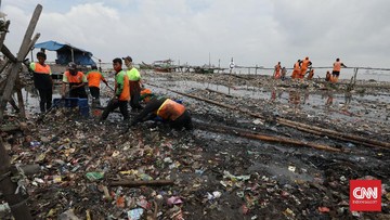 Perairan Pari Dicemari Sampah Plastik dan Styrofoam