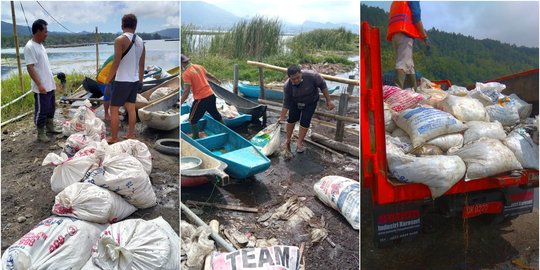 Sekitar 70 Ton Ikan Mati Gegara Semburan Belerang