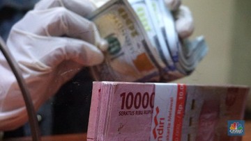 Tembus Pola Rectangle, Rupiah Punya Peluang ke Rp 14.350/US$