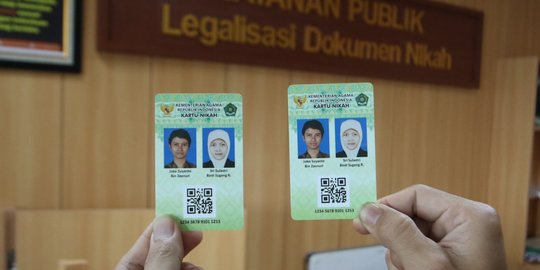 Kemenag Resmi Ubah Kartu Nikah Fisik Jadi Digital