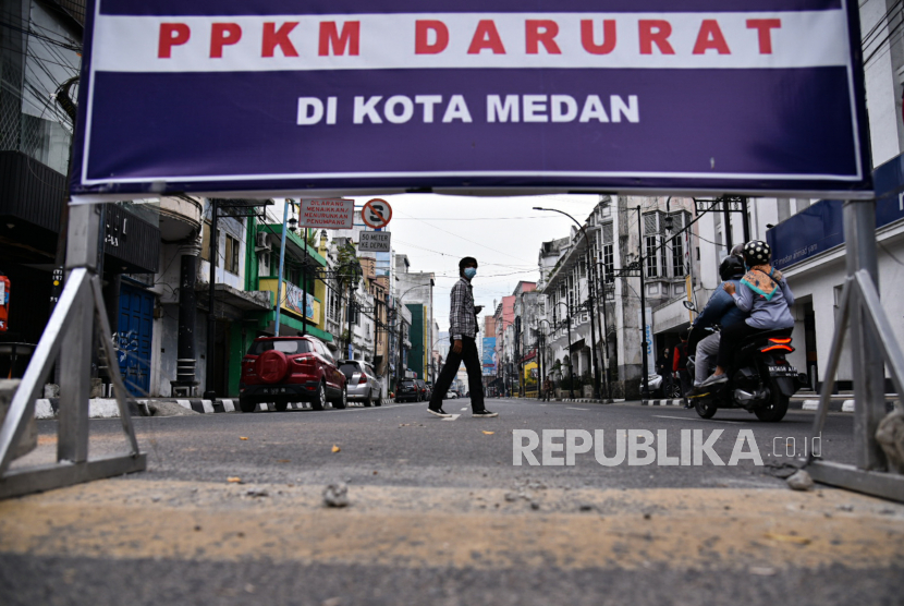 PPKM Level 4 Diberlakukan di Medan dan Pematangsiantar