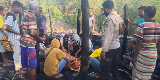 Rumah Terbakar, Seorang Tuna Netra Terjebak dan Tewas