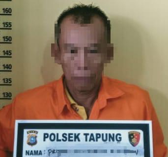 Diduga Curi Sawit, Kakek 60 Tahun Ditahan Polres Kampar