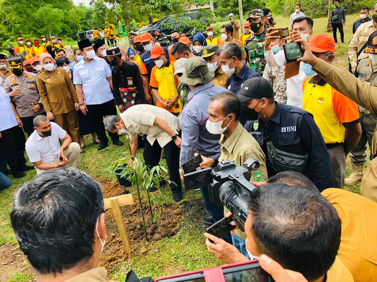 Tanam Ribuan Pohon untuk Redam Kampanye Hitam Sawit