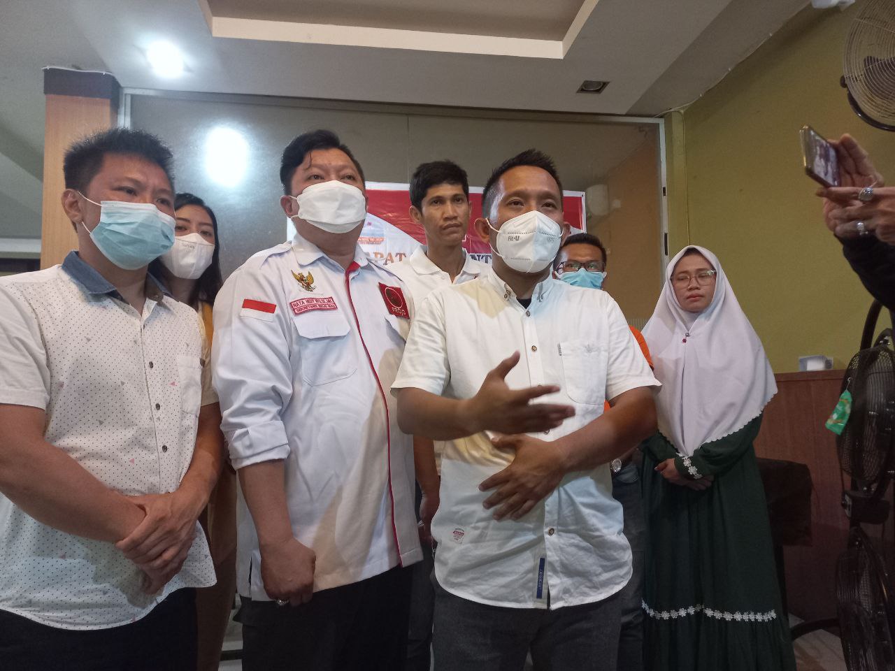 Gandeng GAPKI, Projo Kejar Target Vaksinasi 70 Persen di Siak