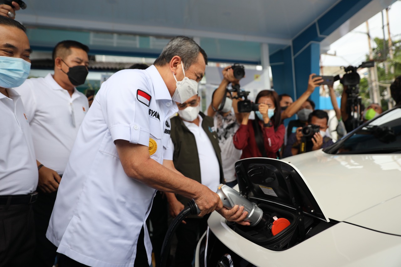 Stasiun Pengisian Kendaraan Listrik Sudah Ada di Riau