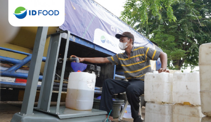 Puluhan Juta Liter Migor Curah Disalurkan ke Pasar Rakyat