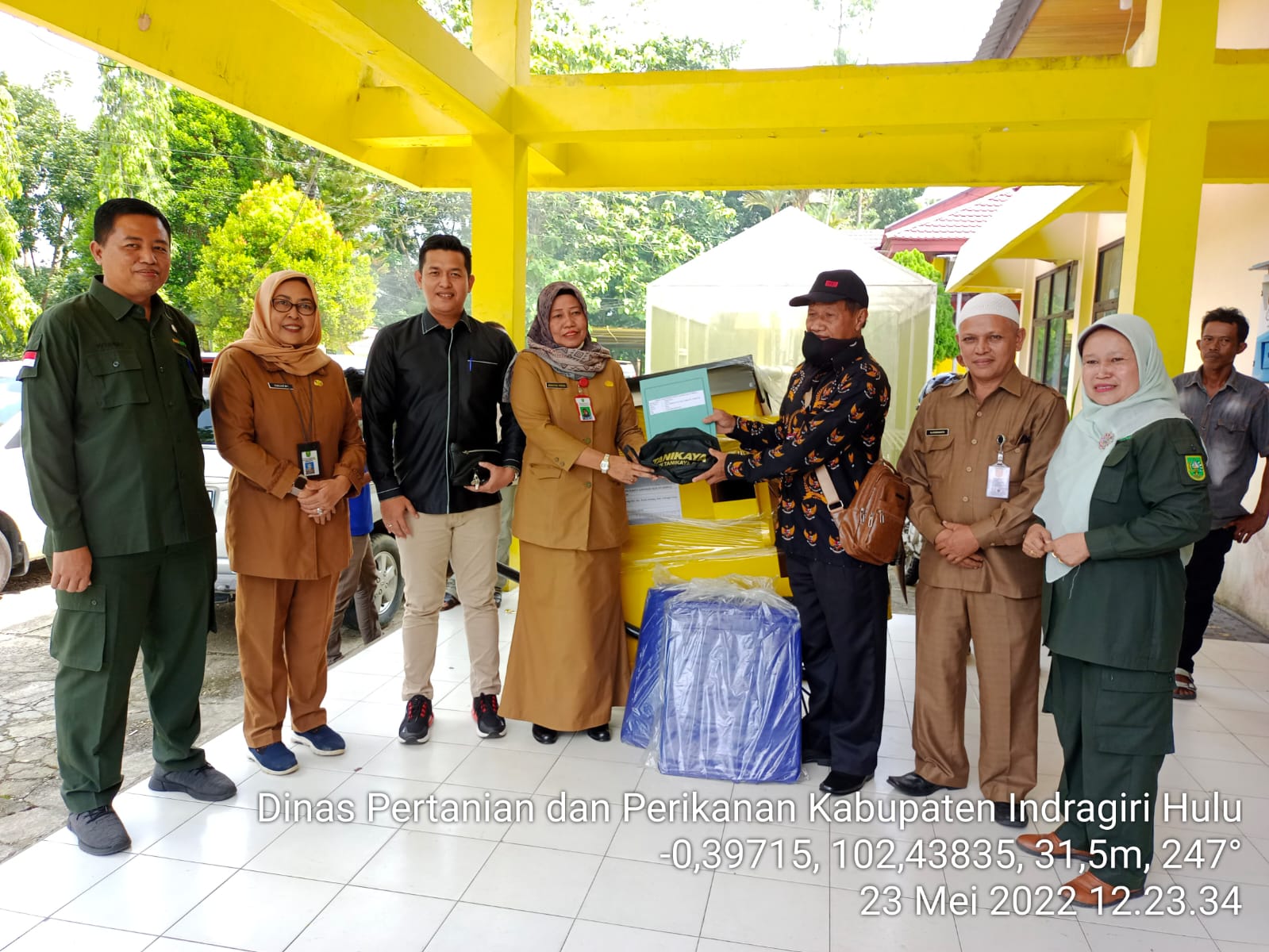 Belasan Poktan Dapat Bantuan Alat Pengolah Hasil Panen