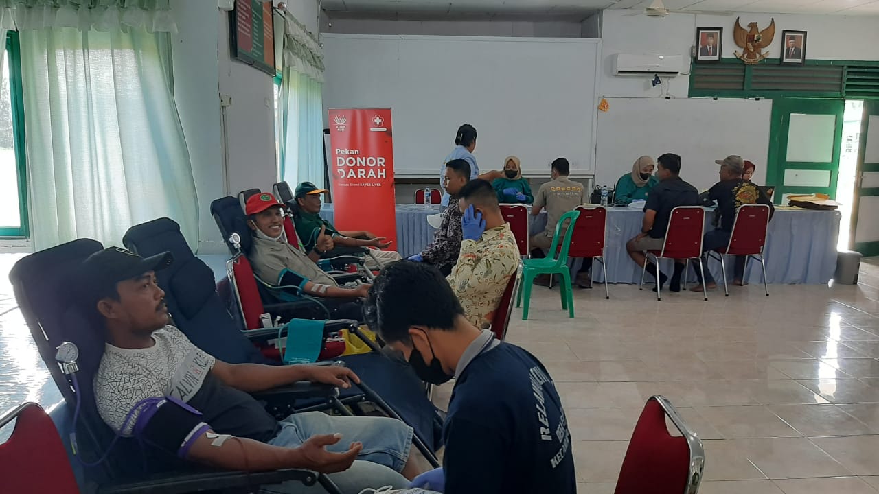 Karyawan Asian Agri Donorkan 219 Kantong Darah