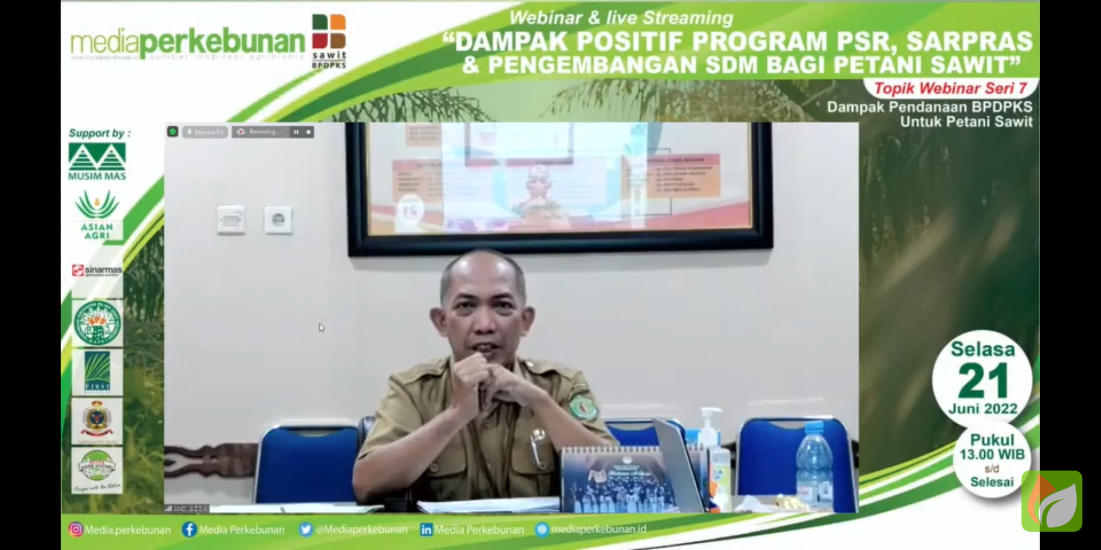 Tentang Progres PSR dan Peran BPDPKS di Kaltim