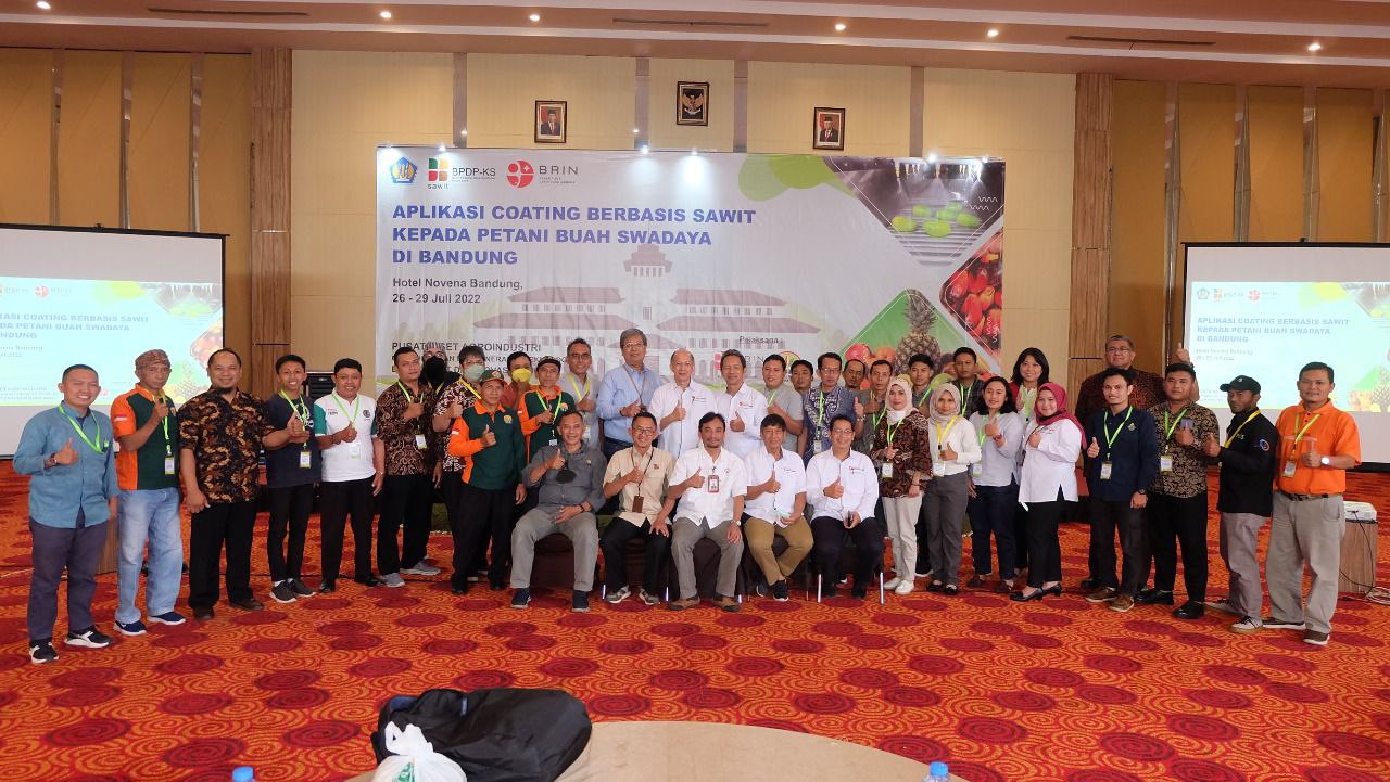 BPDPKS dan BRIN Dorong Hilirisasi, Coating Buah Berbasis Sawit Terus Dipromosikan