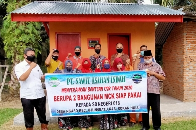 Program CSR, PT SAI Rohul Bangun WC SDN 018