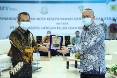 PLN Gandeng Kejagung, Pastikan Kepatuhan Hukum di Perusahaan