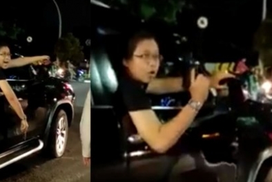 Acungkan Pistol ke Wanita, Pengemudi Fortuner Jadi Tersangka