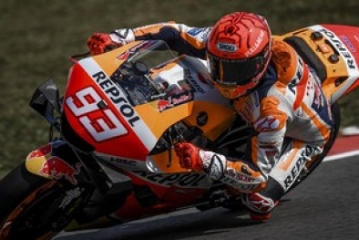 Marquez Cedera Punggung Usai Kecelakaan di MotoGP Spanyol