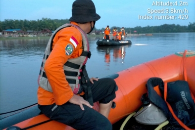 Mandi di Pulau Cinta, Dua Bocah Kampar Tenggelam