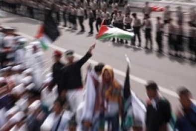 Polri Kirim Ribuan Personel Kawal Aksi Solidaritas Palestina