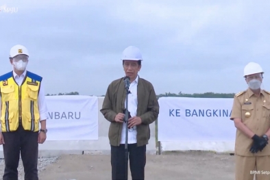 Presiden Jokowi Harap Tol Pekanbaru -Bangkinang Tingkatkan Ekonomi Rakyat