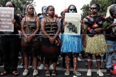 Demo Papua di Tiga Kota Turut Suarakan Isu Palestina