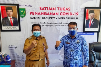 Batang Cenaku Tertinggi Penambahan Kasus Covid-19 di Inhu