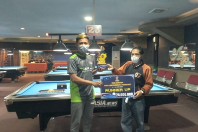 Prestasi Cemerlang Dua Atlet Biliar Riau Sabet Juara di Jogja