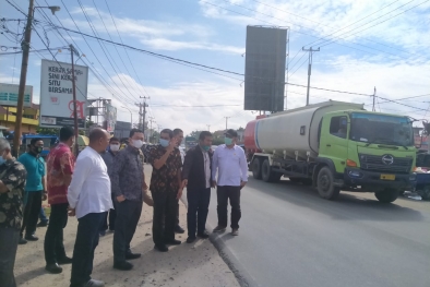 Jalan Depan Pasar Soegi Mau Dibuat Dua Jalur