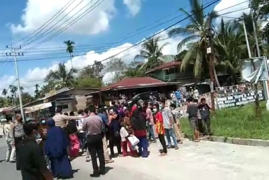 Jenazah Korban Kecelakaan Jadi Positif Covid, Ratusan Warga Geruduk RSUD Rengat