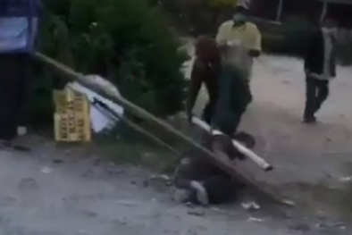 Viral Video Pria Positif Covid-19 Dianiaya Warga, Diduga Kabur dari Isoman