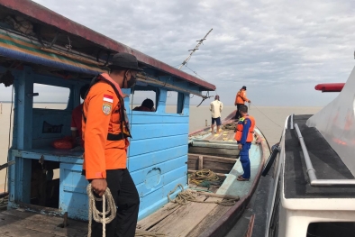 Tenggelam di Sungai, Nelayan di Rohil Dalam Pencarian Tim SAR