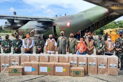 Presiden Jokowi Kirim Obat-obatan untuk Pasien Covid-19 di Riau