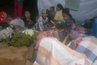 Konflik Lahan, Warga Kampar Tidur 4 Hari di Kebun Sawitnya