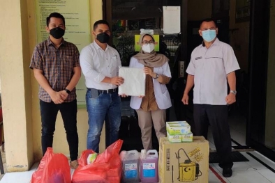 Gandaerah Kembali Berikan Bantuan Penanganan Covid-19