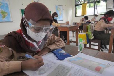 Siak Uji Coba Belajar Tatap Muka Terbatas