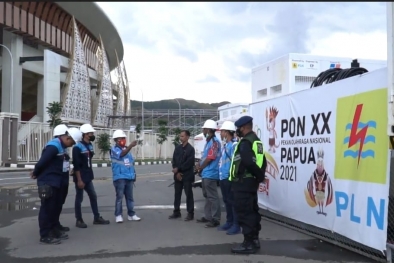 Kisah Salmon Kareth, Penjaga Listrik PON XX Papua di Jayapura