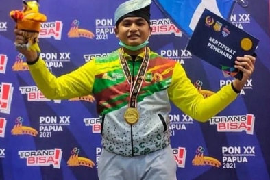 6 Atlet Siak Berjaya di PON Papua, Bupati Alfedri Janji Berikan Bonus