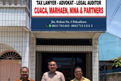 Tax Lawyer Cuaca, Marhaen, Nina & Partners Siap Dampingi Wajib Pajak di Riau