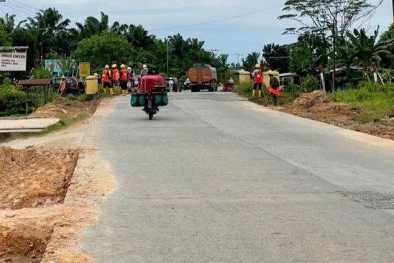 Warga Terdampak Covid-19 Dilibatkan Proyek Pelebaran Jalan di Dumai