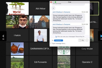 Heboh, Webinar Sawit yang Ditaja IPB Diserang Hacker