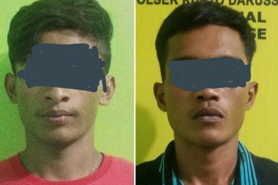 Sebelum Curi Sawit, 2 Pemuda di Rohul Isap Ganja