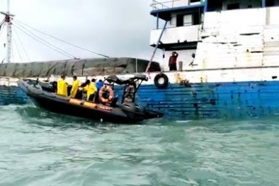 Kapal Bawa Kernel Sawit Bocor di Laut, 6 ABK Diselamatkan TNI AL