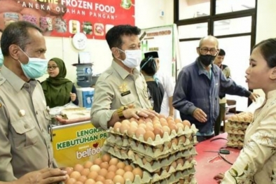 Menteri Syahrul Sebut Stok Telur Ayam Aman