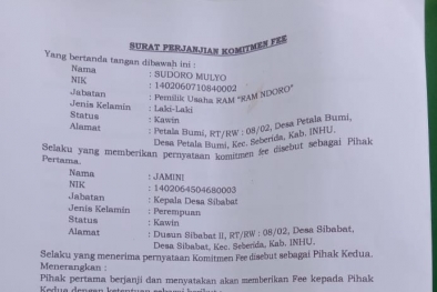 Bawa TBS dari Desa ini, Pemilik Ram Dikutip Fee Rp 5/Kg