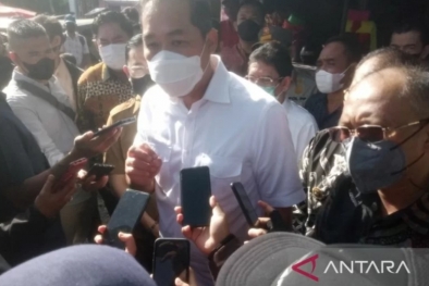 Menteri Perdagangan Sidak Kebutuhan Pangan