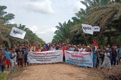 Menginap di Kebun Sawit, Berharap Sengketa Lahan Diselesaikan