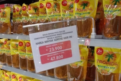 Stok Minyak Goreng Curah Ada 2.000 Ton per Minggu di Dumai