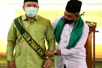 Wabup Siak Jadi Duta Zakat Baznas